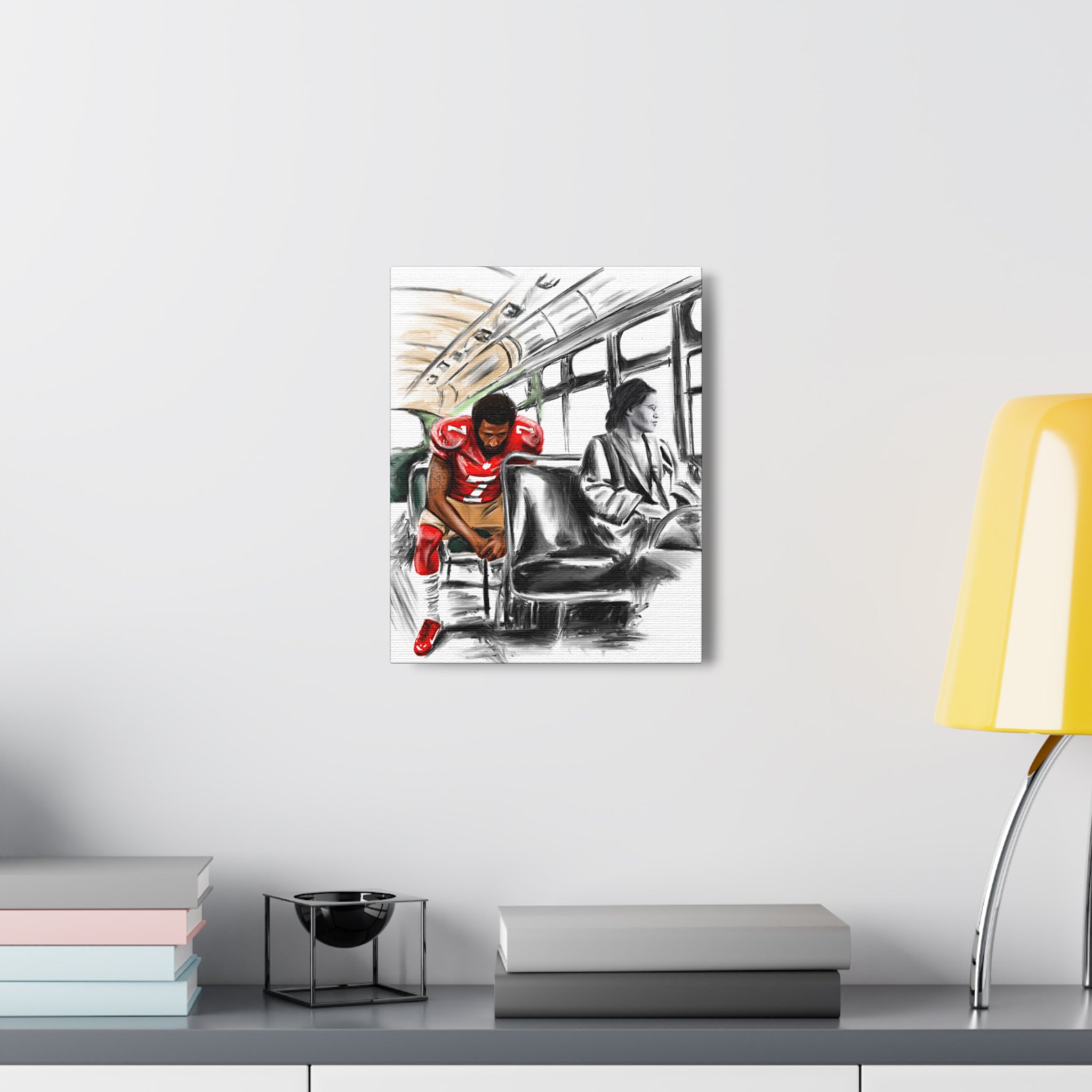 Stand By Sitting | Canvas - Androo's Art