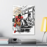 Stand By Sitting | Canvas - Androo's Art