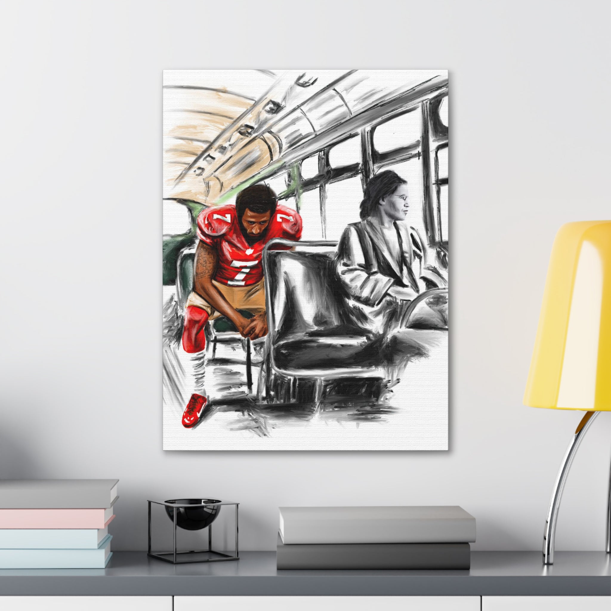 Stand By Sitting | Canvas - Androo's Art