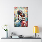 Embrace of Sisterhood | Canvas