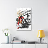 Stand By Sitting | Canvas - Androo's Art