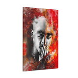 Pac's Prayer | Canvas Print