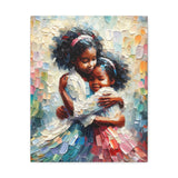 Embrace of Sisterhood | Canvas