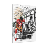 Stand By Sitting | Canvas - Androo's Art