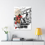 Stand By Sitting | Canvas - Androo's Art