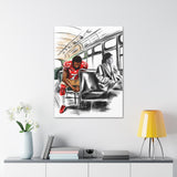 Stand By Sitting | Canvas - Androo's Art