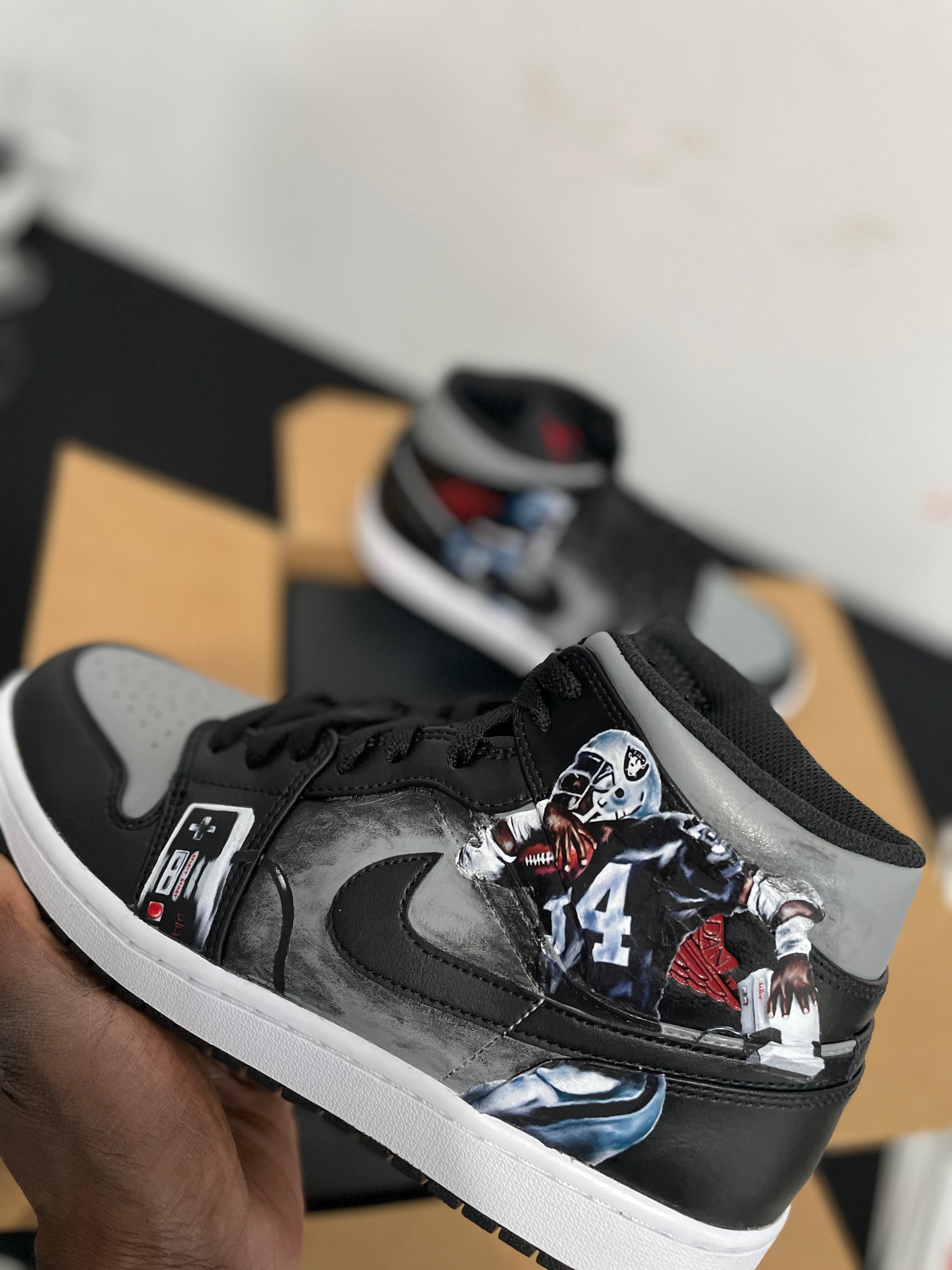 Tecmo Bo Jordan 1 - Androo's Art