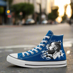 Blue Diamonds Converse | Nipsey Chucks - Androo's Art