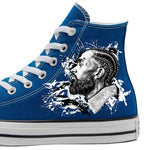 Blue Diamonds Converse | Nipsey Chucks - Androo's Art