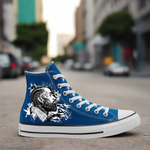 Blue Diamonds Converse | Nipsey Chucks - Androo's Art