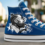 Blue Diamonds Converse | Nipsey Chucks - Androo's Art