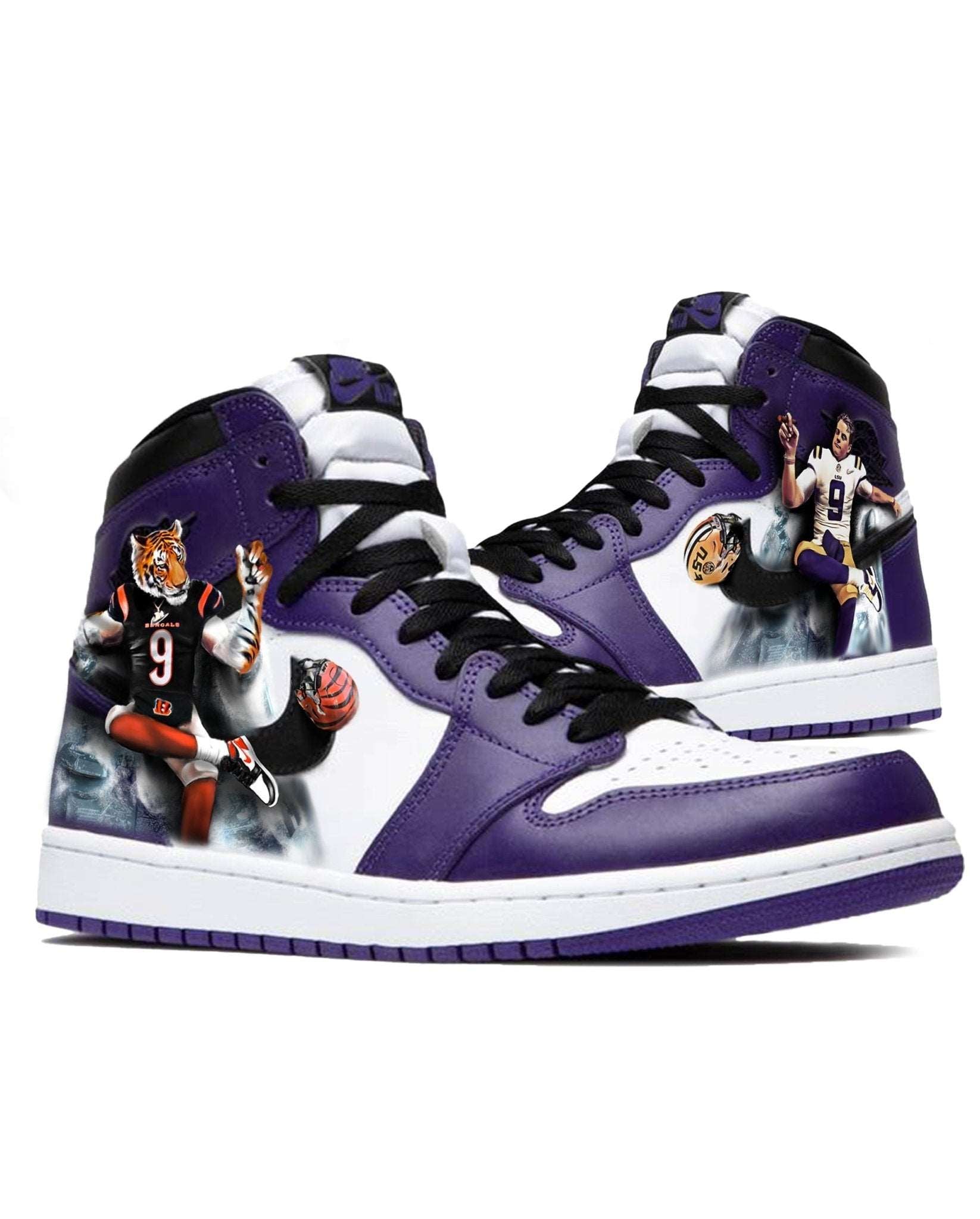 Cool Joe | Nike Jordan 1 Retro High OG 'Court Purple | LIMITED EDITION of 32 - Androo's Art