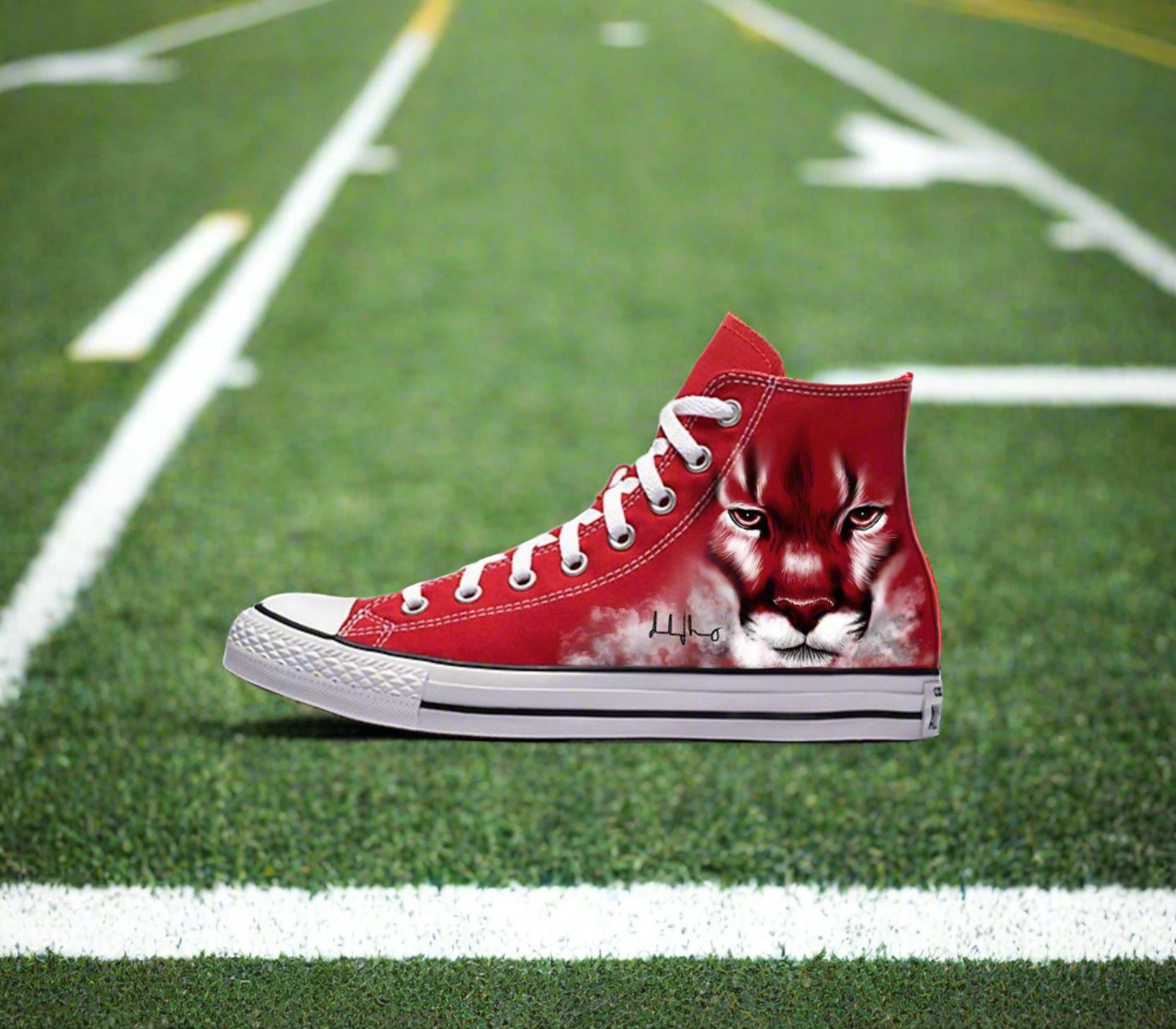 Cougar Kicks | U of H Converse - Androo's Art