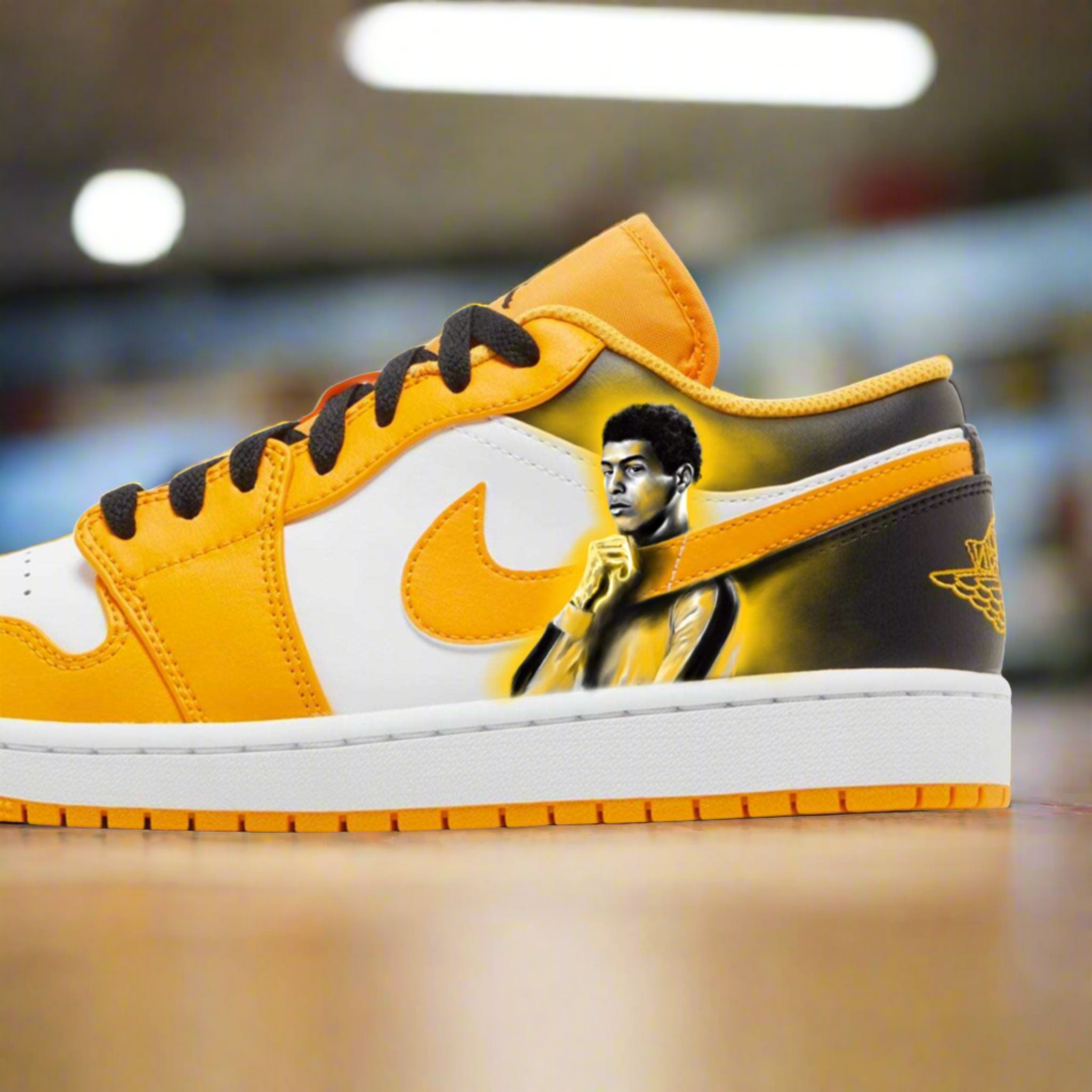 Glow Low | Bruce Leroy Jordan 1 - Androo's Art