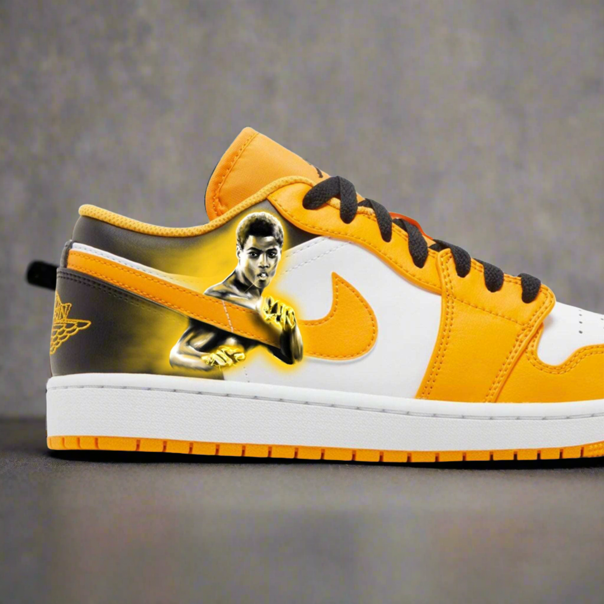 Glow Low | Bruce Leroy Jordan 1 - Androo's Art