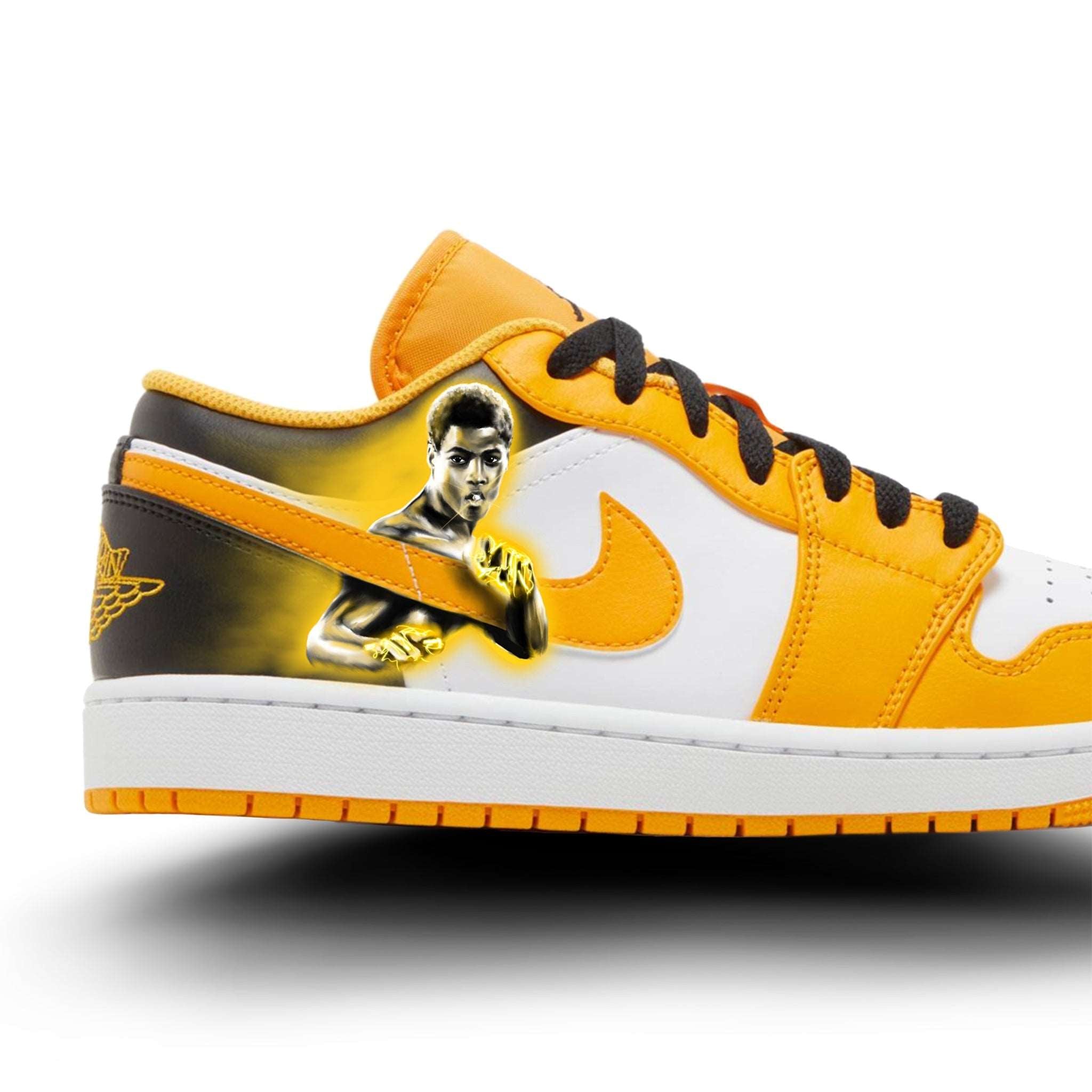 Glow Low | Bruce Leroy Air Jordan 1 - Androo's Art