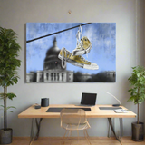 Heart of Gold | Chucks & Pearls Canvas