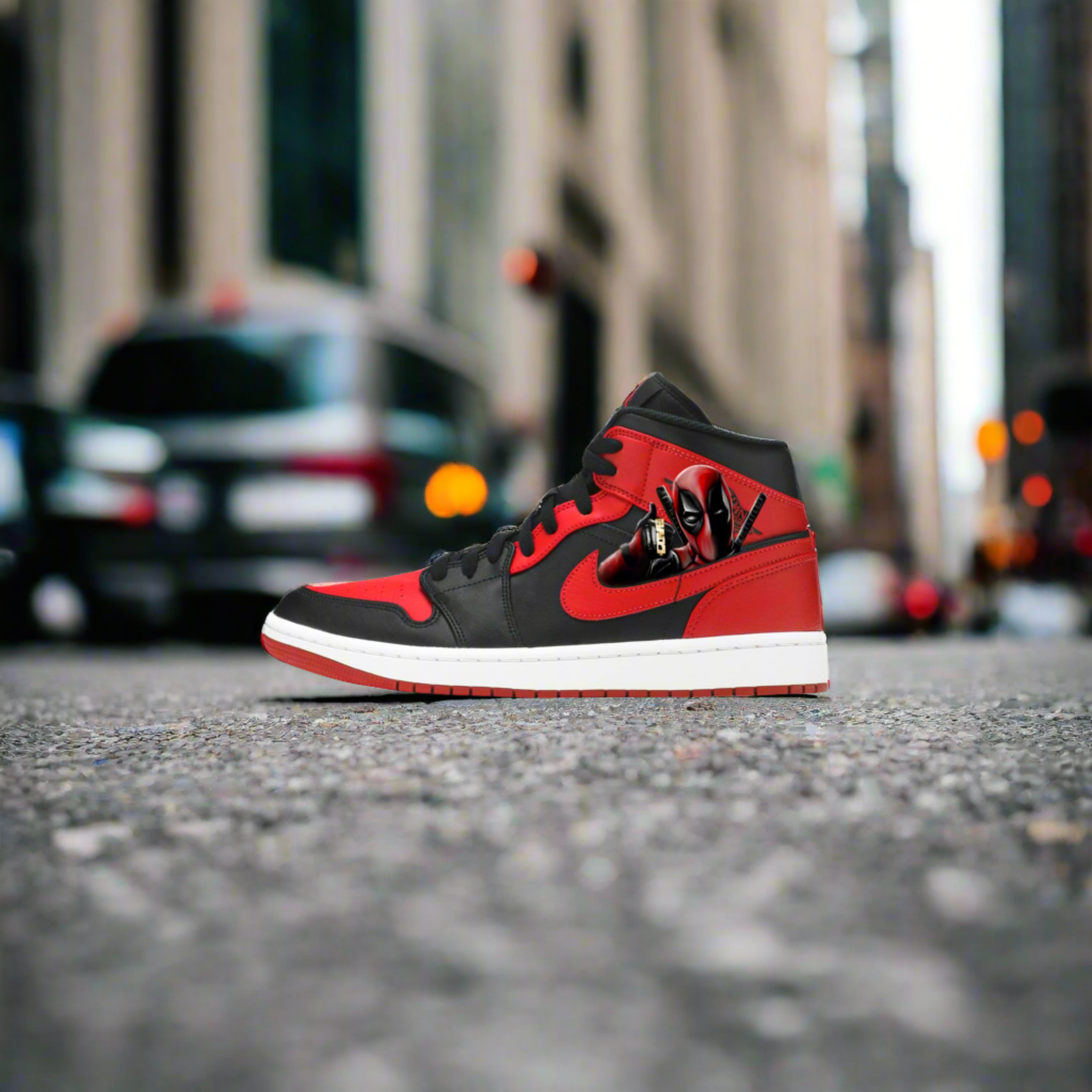 Maximum Effort | Deadpool Jordan 1 - Androo's Art