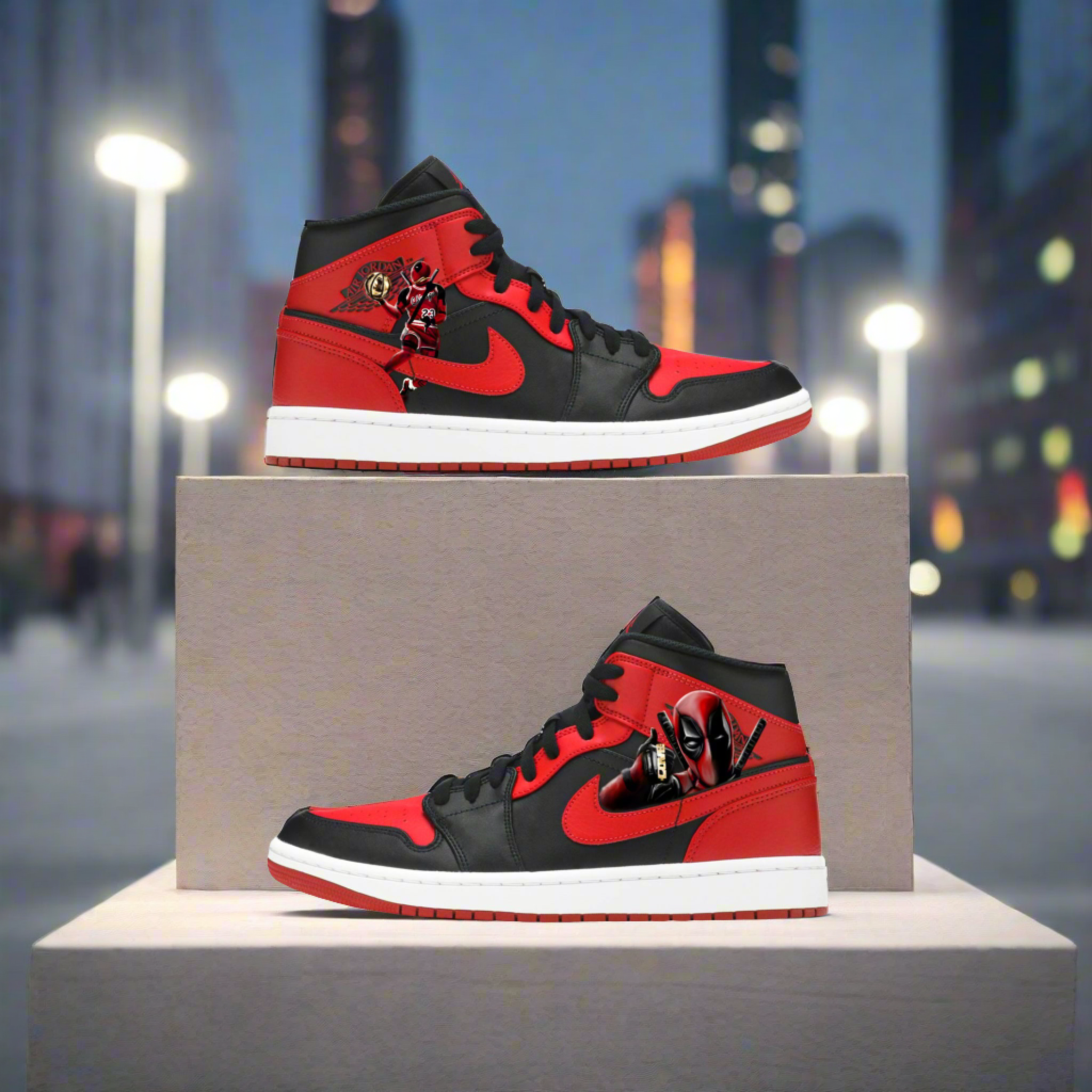 Maximum Effort | Deadpool Jordan 1 - Androo's Art
