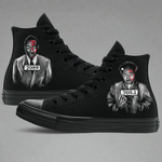 MLK & Rosa Parks | Mugshot | Blackout Converse - Androo's Art