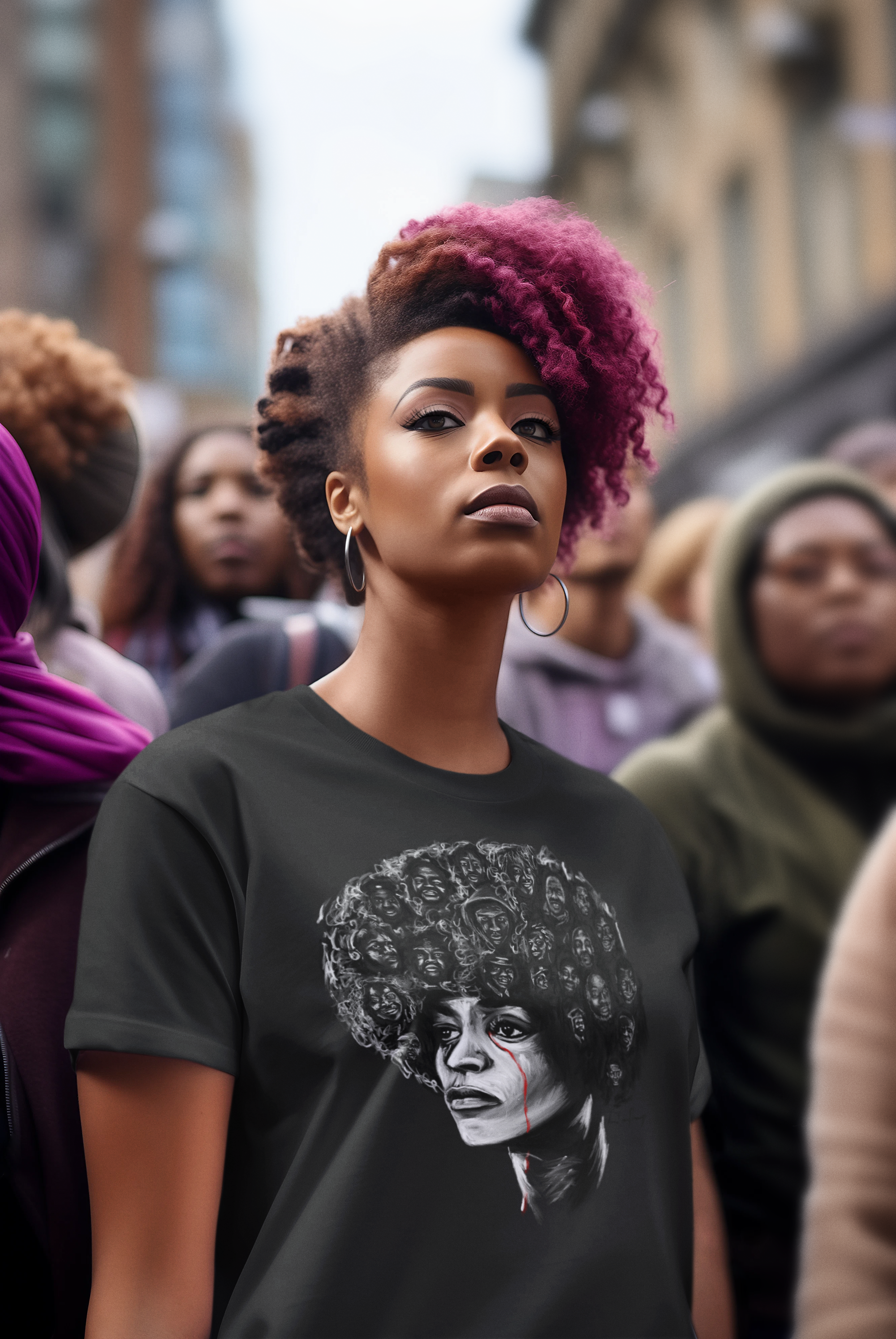 Angela Davis Understands | Unisex T-shirt - Androo's Art