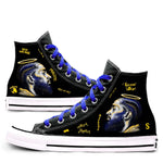 Nipsey Chucks | Rollin' Black & Blue | Converse - Androo's Art