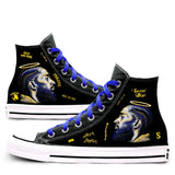 Nipsey Chucks | Rollin' Black & Blue | Converse - Androo's Art