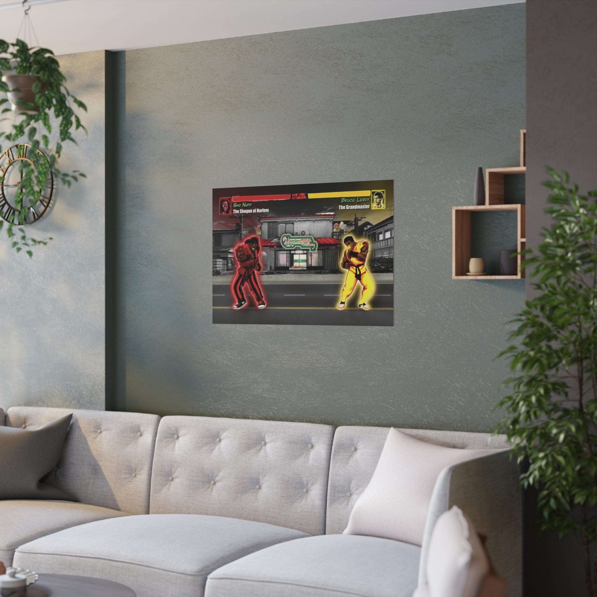 Sho Nuff vs Bruce Leroy | Poster - Androo's Art