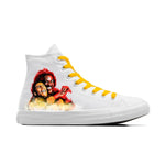 Bruce Leroy "I Am" The Master Cloud White Converse - Androo's Art