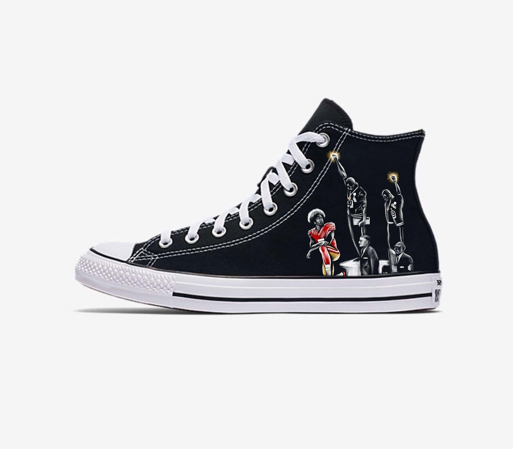 Colin Kaepernick Shoes | I'm With Kap Kicks | Converse - Androo's Art