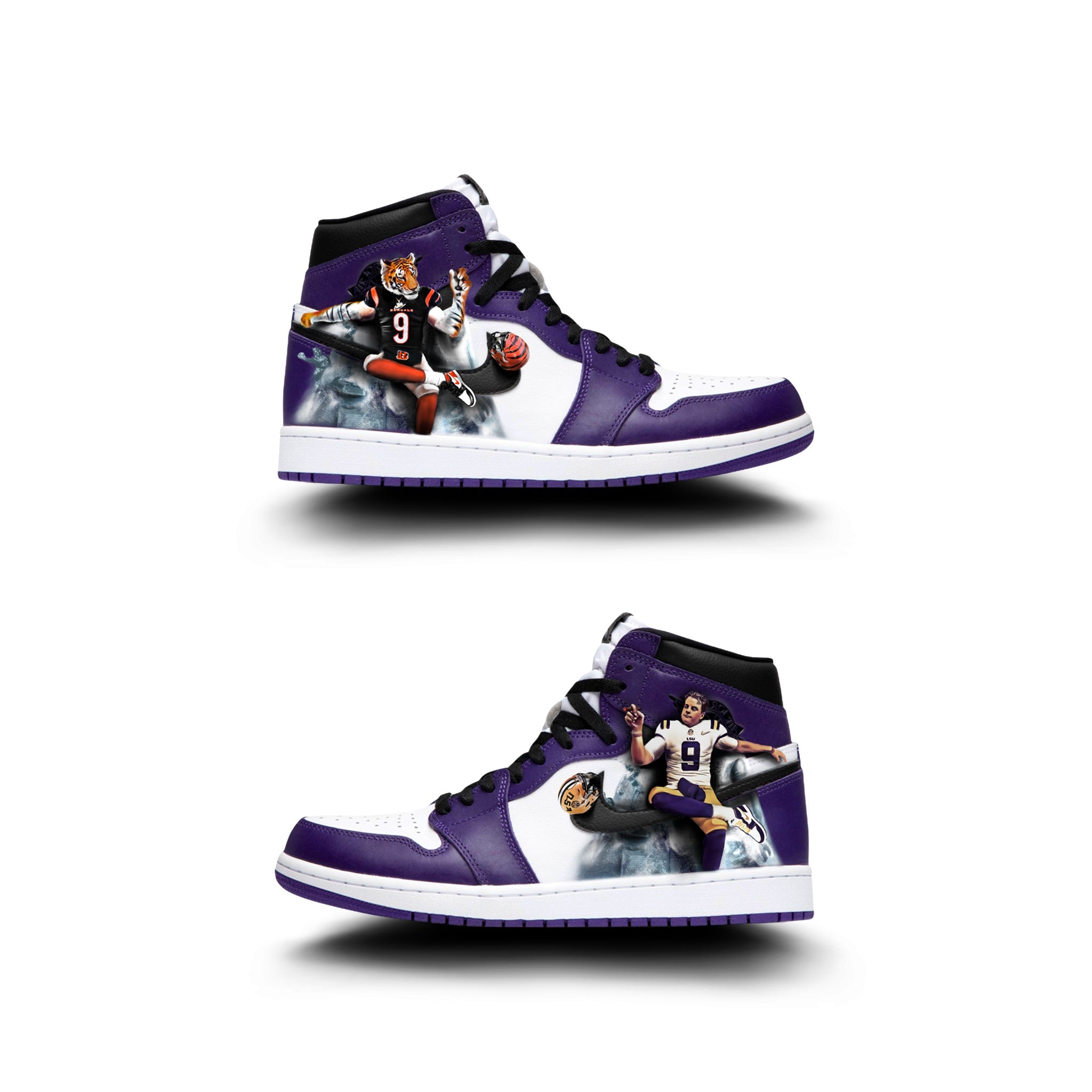Cool Joe | Nike Jordan 1 Retro High OG 'Court Purple | LIMITED EDITION of 32 - Androo's Art
