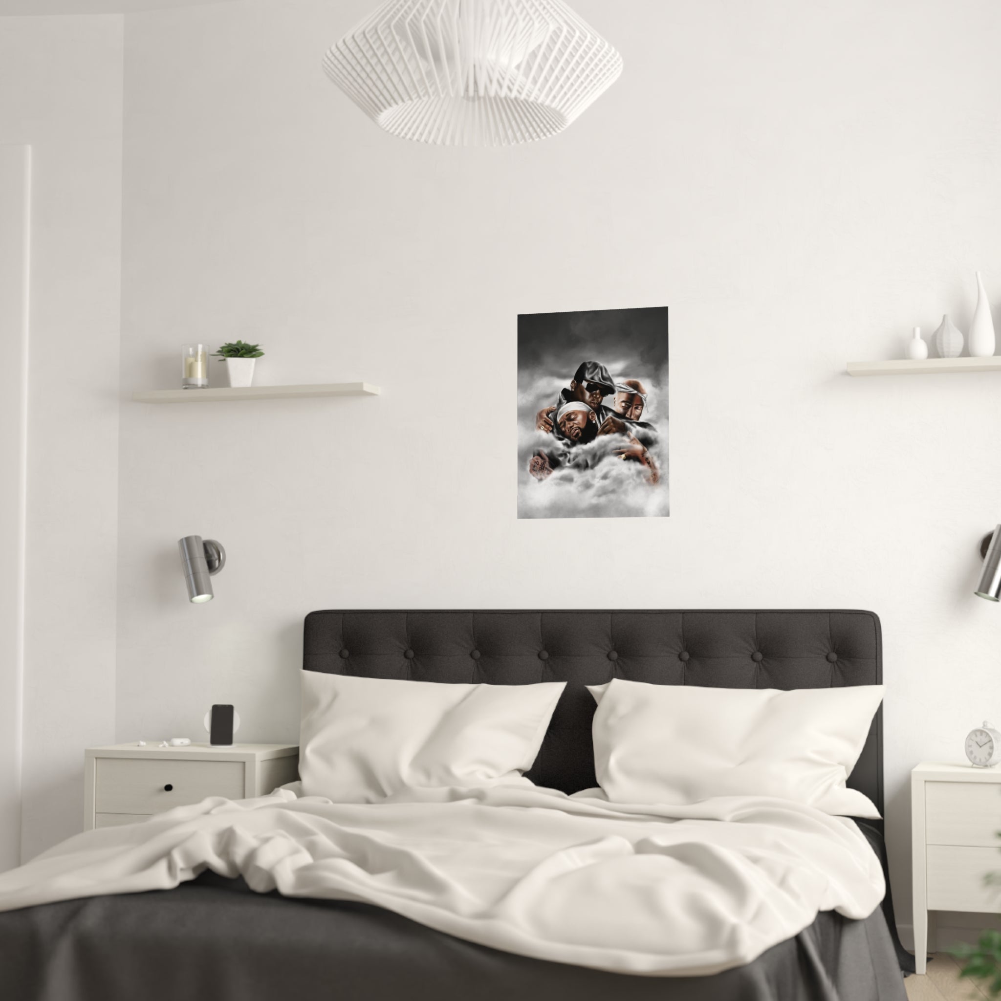 Embraced | Nipsey, Biggie, Tupac Poster - Androo's Art