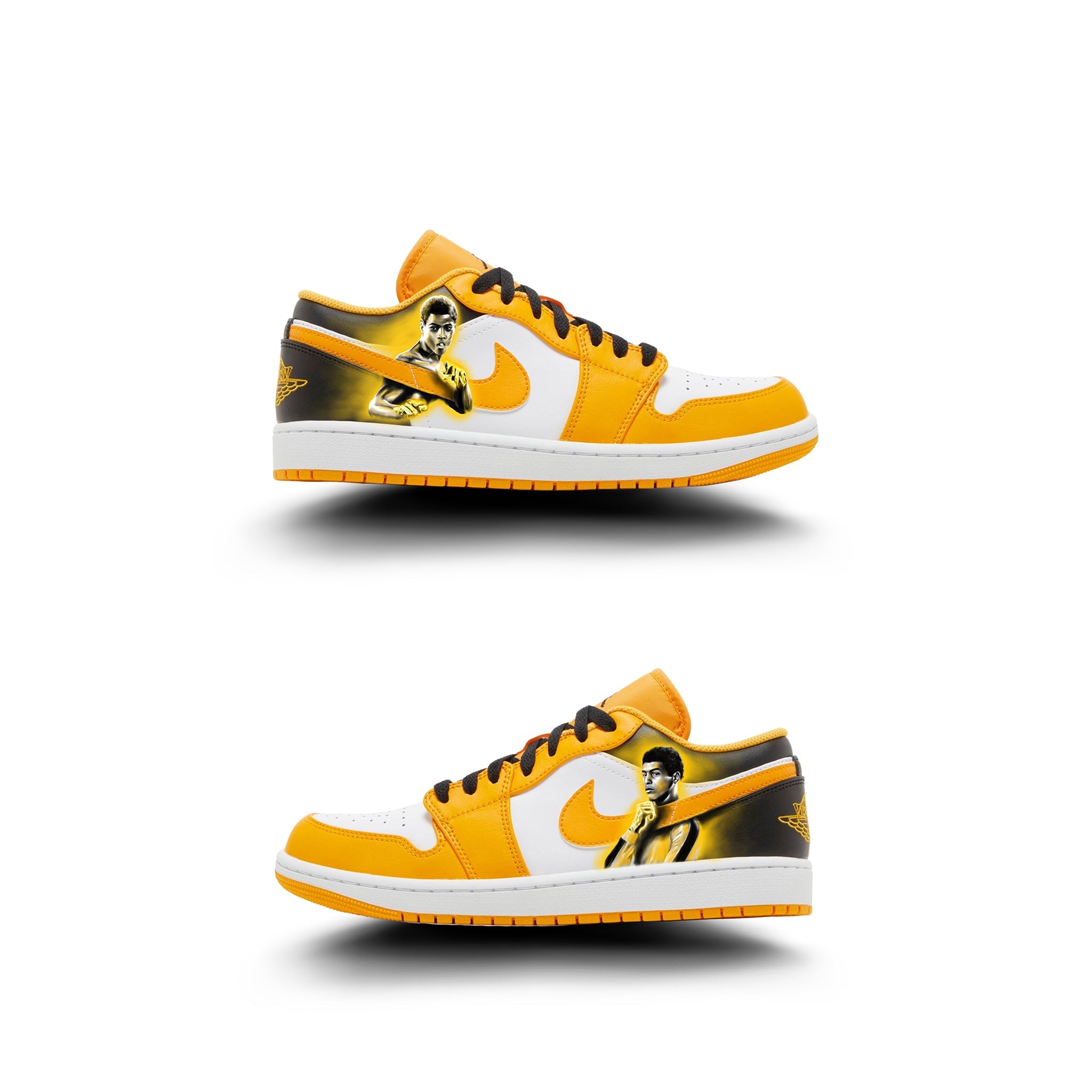 Glow Low | Bruce Leroy Air Jordan 1 - Androo's Art