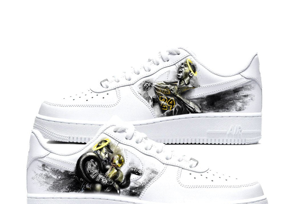 Mamba Minded - Nike AF1 - Androo's Art