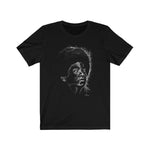 Michael Jackson T-Shirt | Young Michael | Unisex Black T-Shirt - Androo's Art