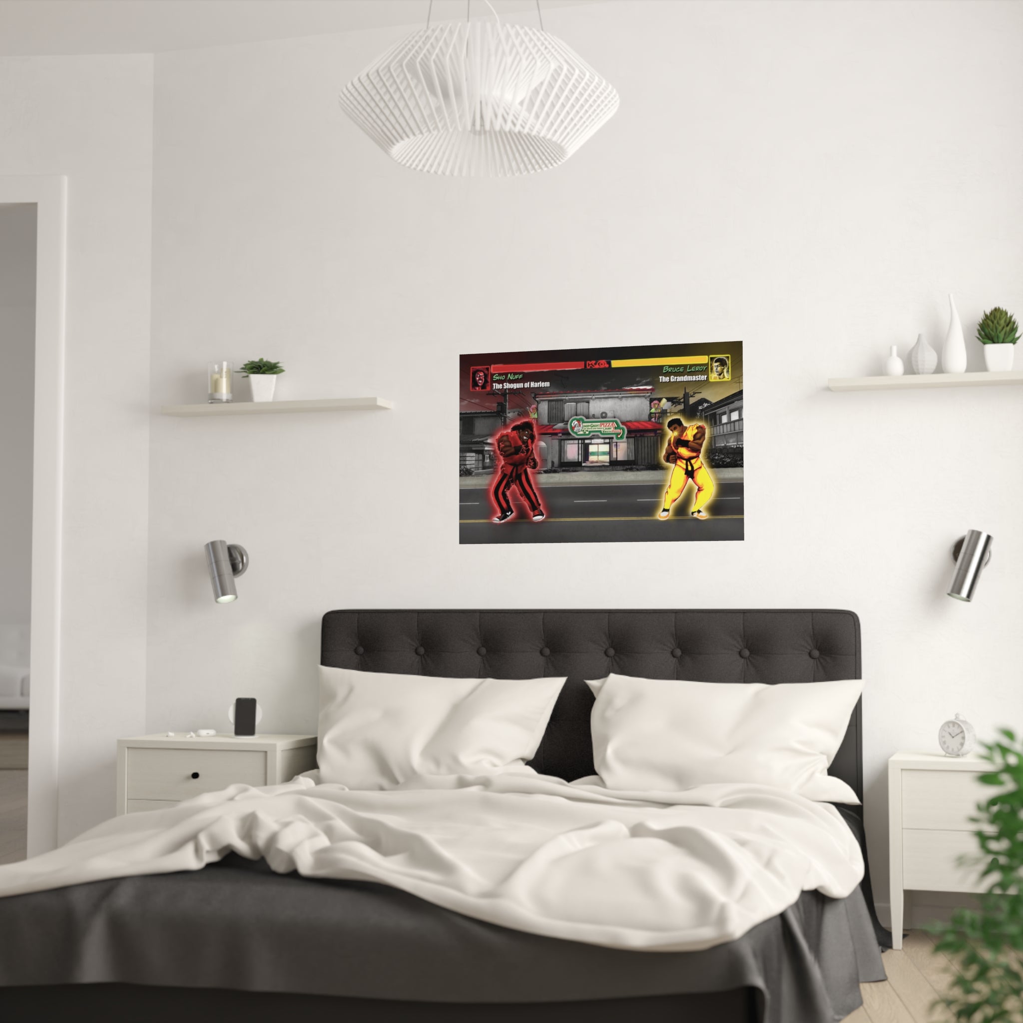 Sho Nuff vs Bruce Leroy | Poster - Androo's Art