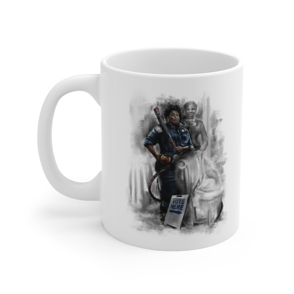 Stacey Abrams | Harriet Tubman | "Follow The Leader" | Coffee Mug - Androo's Art