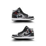 Tecmo Bo | Nike Air Jordan 1 Mid Shadow - Androo's Art