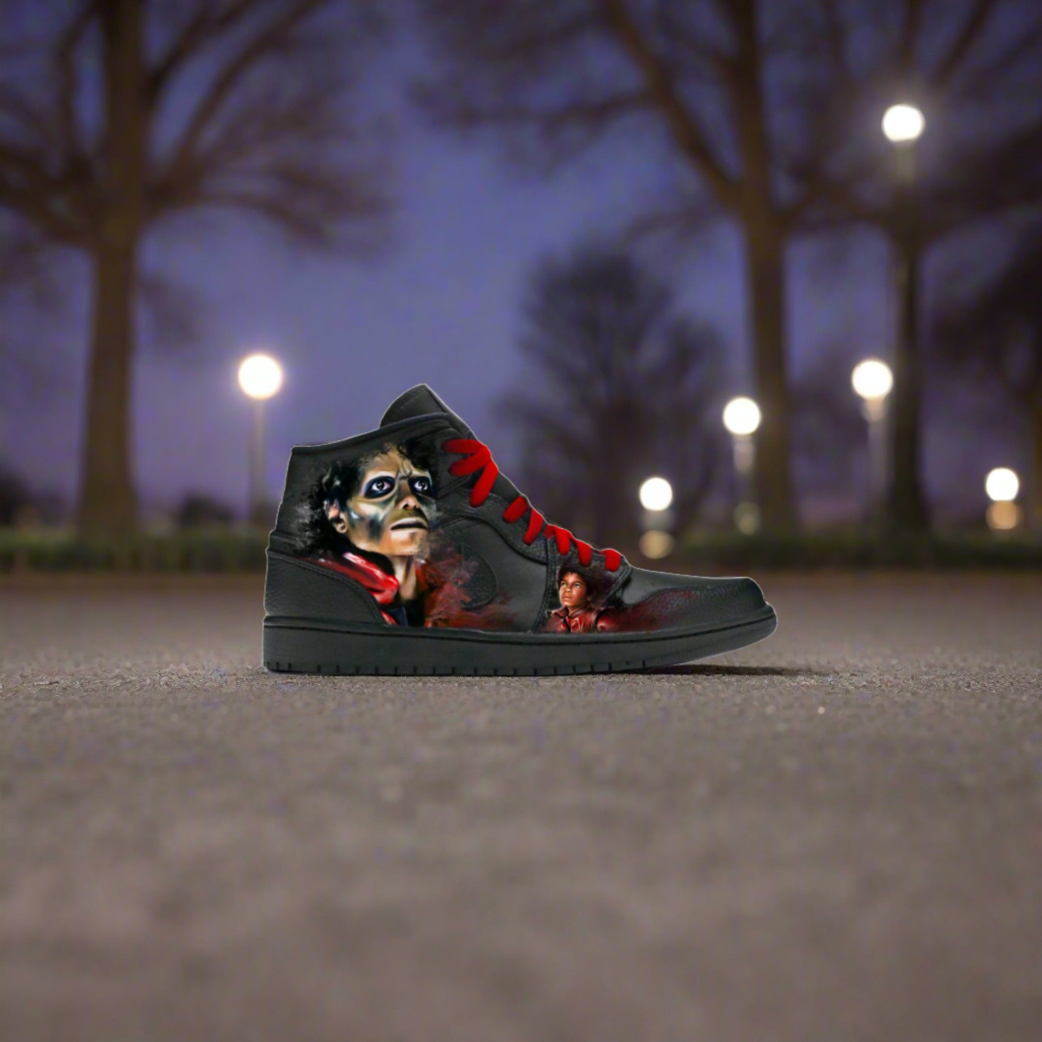 Triple Black Nike Air Jordan 1 | "MJ1"s of 50 - Androo's Art