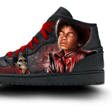 Triple Black Nike Air Jordan 1 | "MJ1"s of 50 - Androo's Art