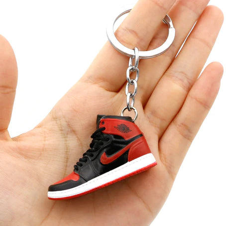 Jordan 4 2025 bred keychain