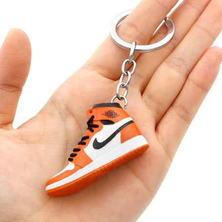 3D Shattered Backboard Mini Jordan Sneaker Keychain - Androo's Art