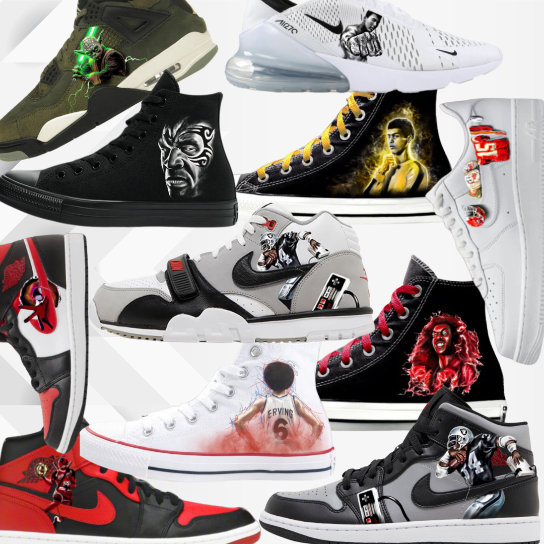 Top 10 Custom Sneakers for Pop Culture Enthusiasts
