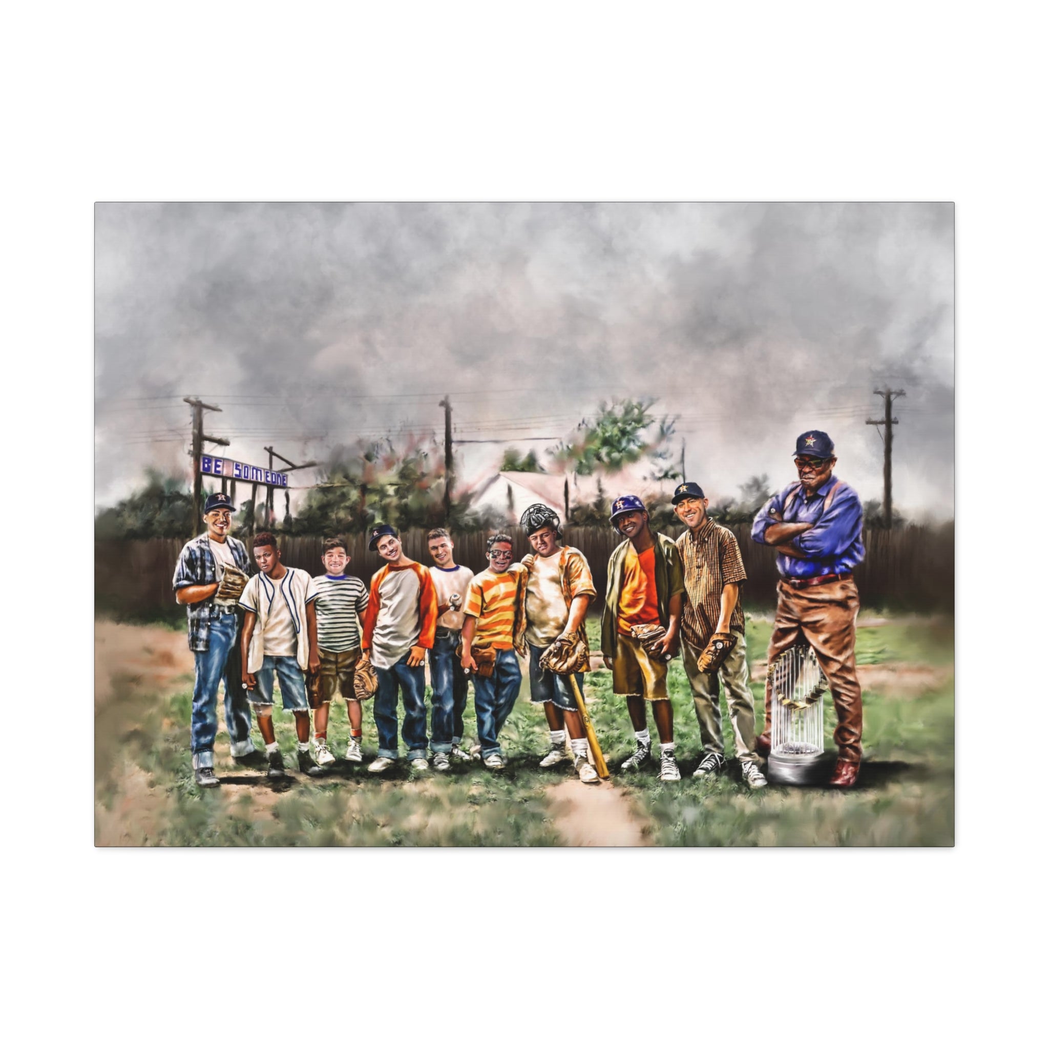 FOR-HOU-STON | Canvas - Modern Art - Streetwear Art by AndrooArt