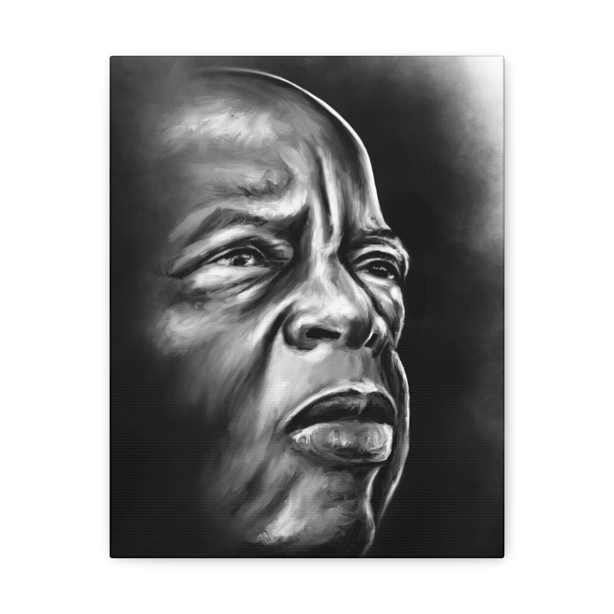 Good Trouble Portrait | Canvas - Modern Art - Streetwear Art by AndrooArt