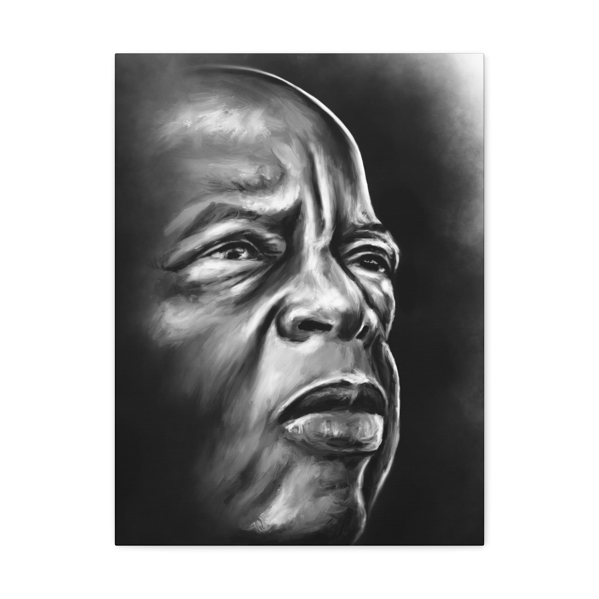 Good Trouble Portrait | Canvas - Modern Art - Streetwear Art by AndrooArt