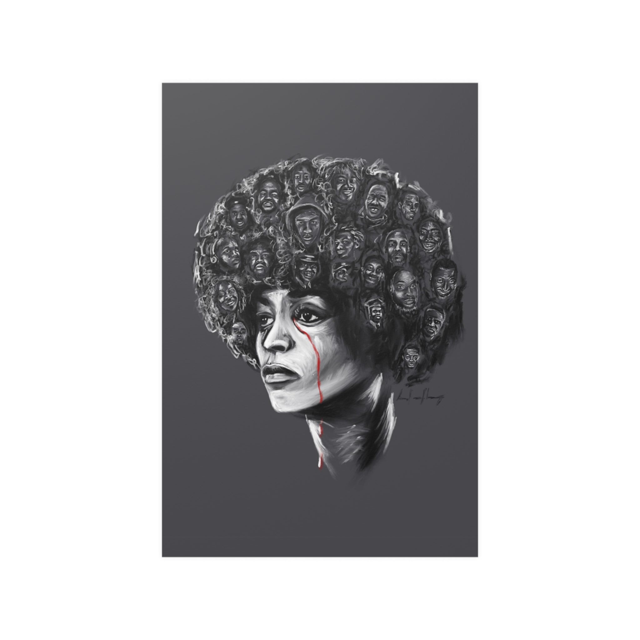 Angela Davis Understands | Poster - Modern Art - Streetwear Art by AndrooArt