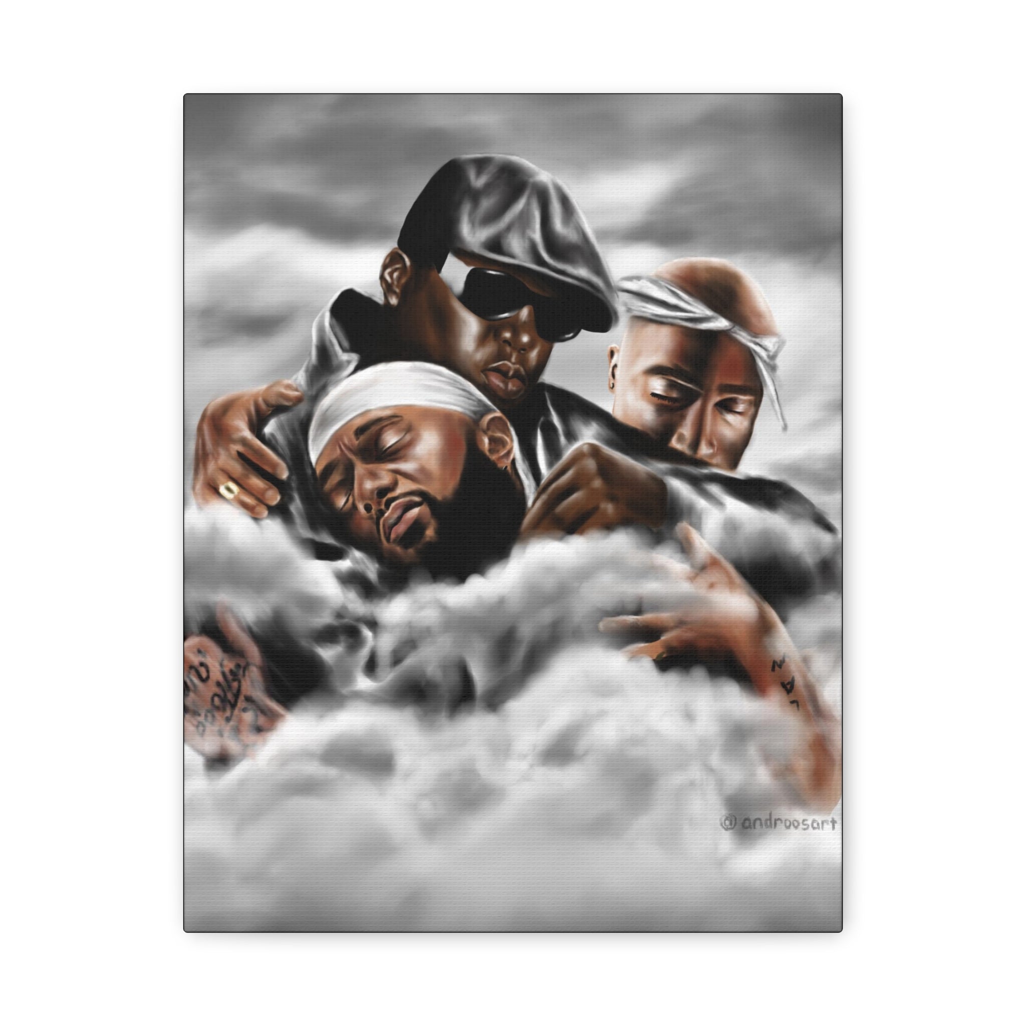 Embraced | Canvas - Modern Art - Streetwear Art by AndrooArt