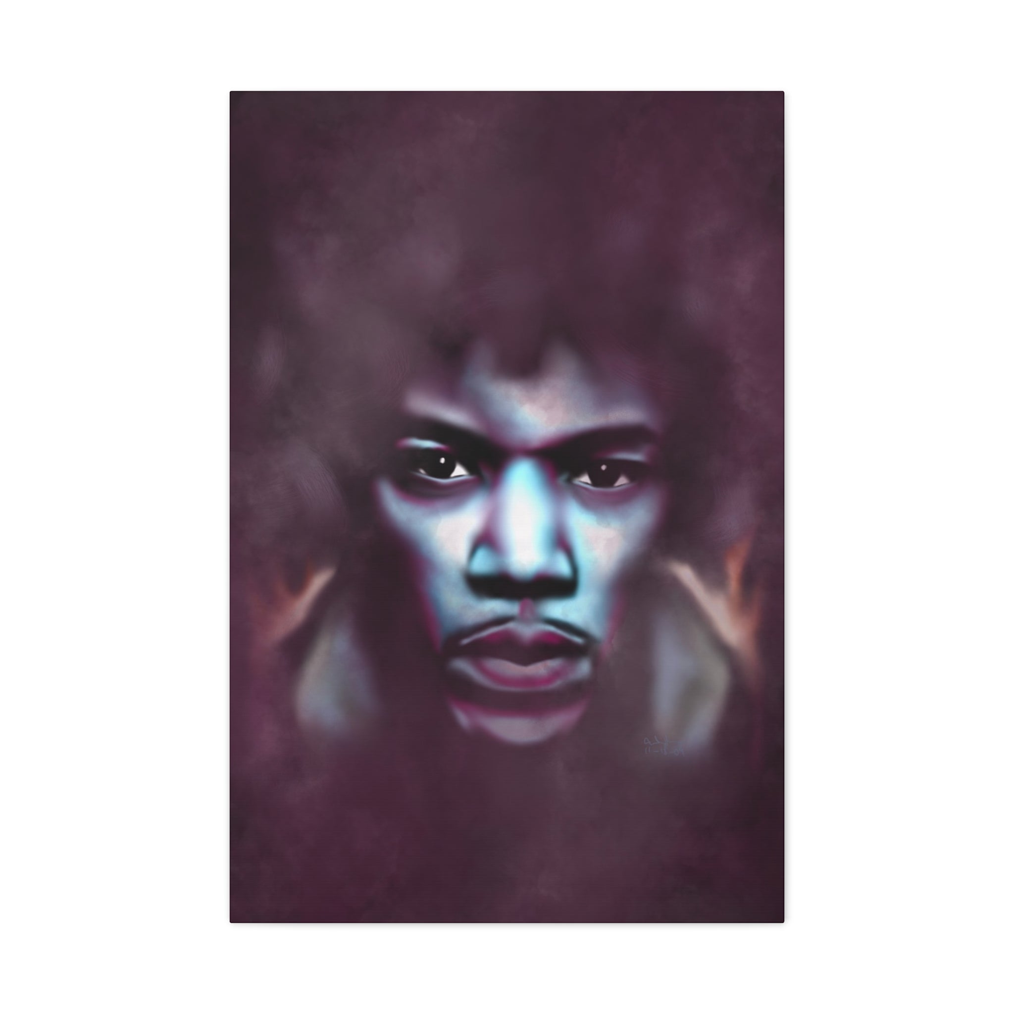 Jimi Hendrix | Purple Haze | Wall Art | Canvas