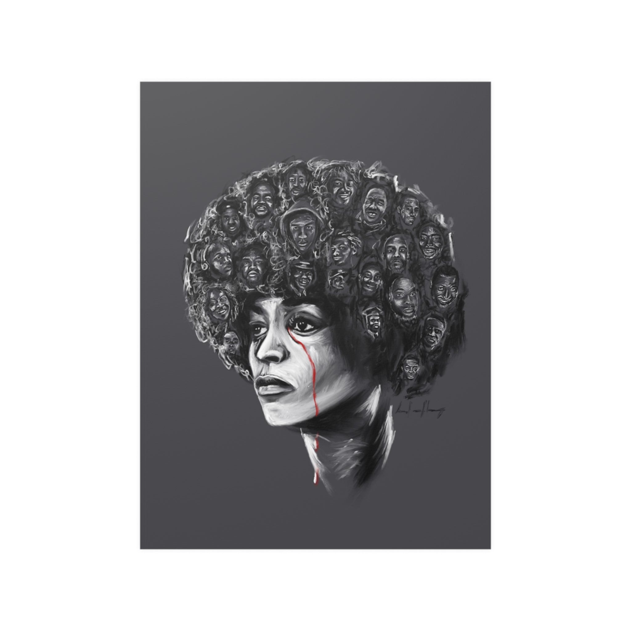 Angela Davis Understands | Poster - Modern Art - Streetwear Art by AndrooArt